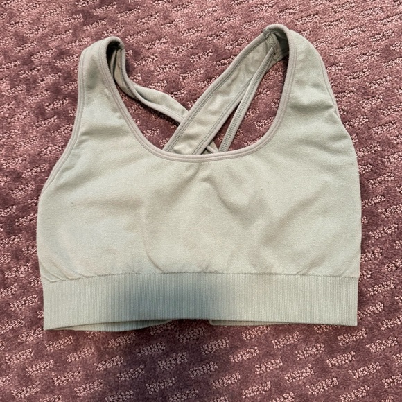 Sage Green Inspire Seamless Bra - Picture 3 of 5